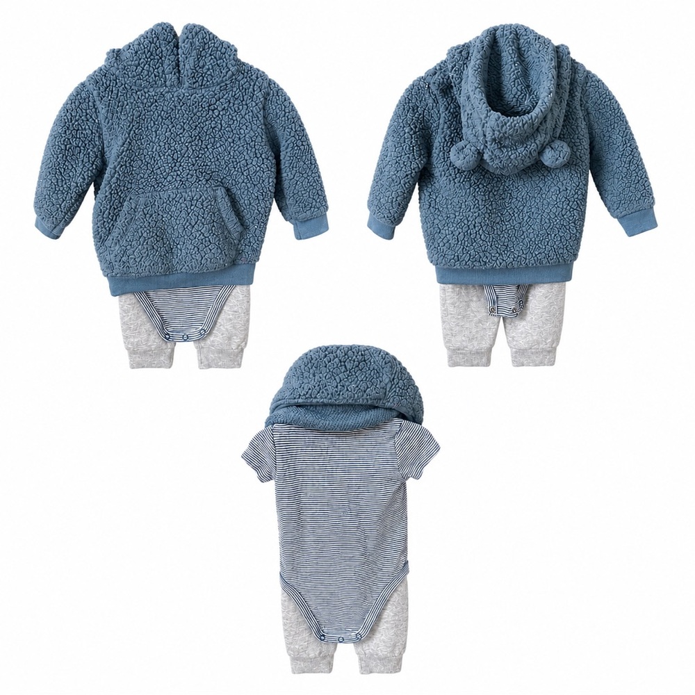 Baby Boy 9M Clothing Bundle | Carter’s + Mixed Brands | 6 Piece Outfit Set - Picture 10 of 13